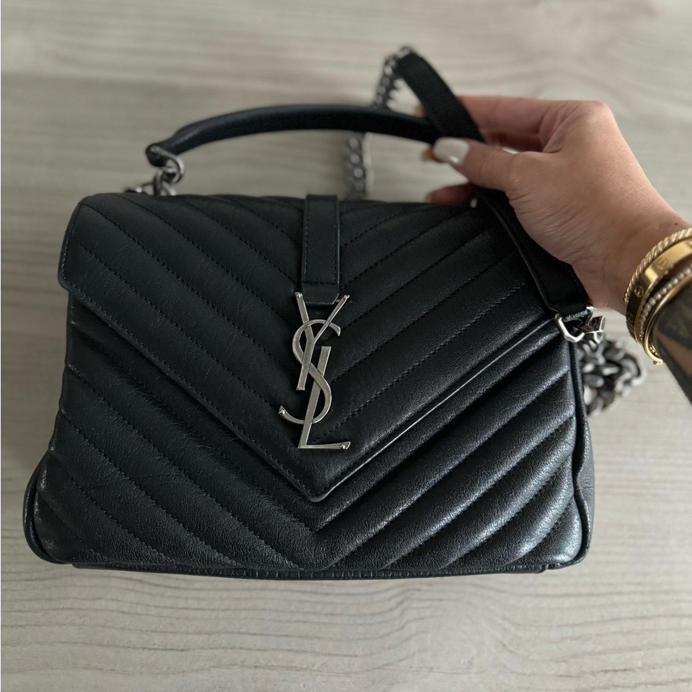 🖤SOLD🖤 SAINT LAURENT COLLEGE MEDIUM IN QUILTED LEATHER